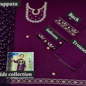kids Eid dress unstitched