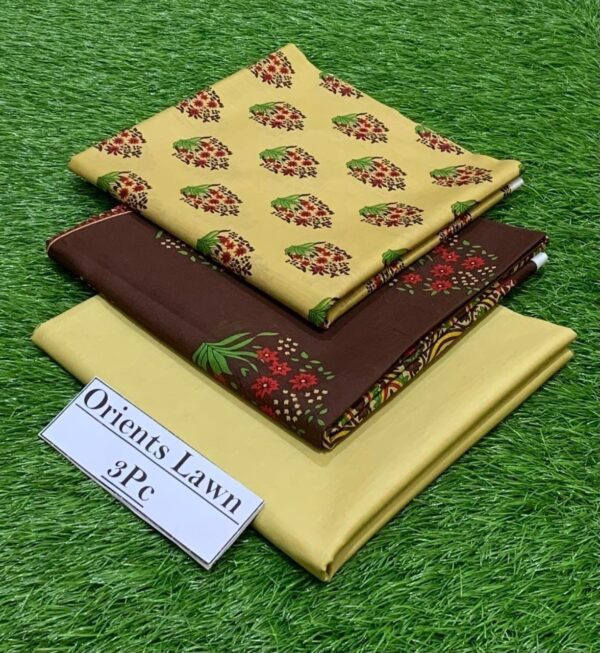 Trendy Digital Printed Lawn 3PC – Unstitched Summer Wear