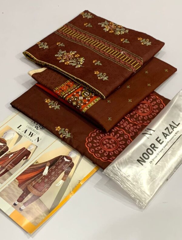 Luxury Embroidered 3PC Lawn Suit