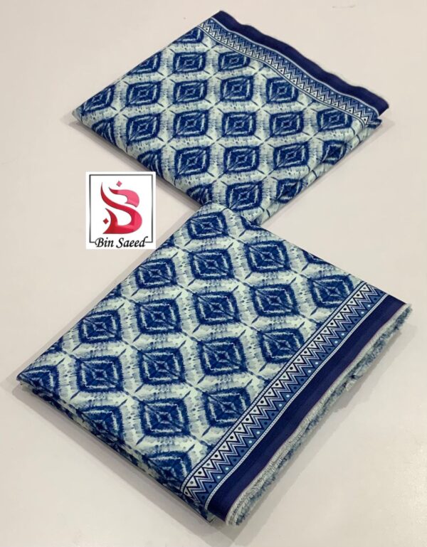Printed & Unstitched BIN SAEED