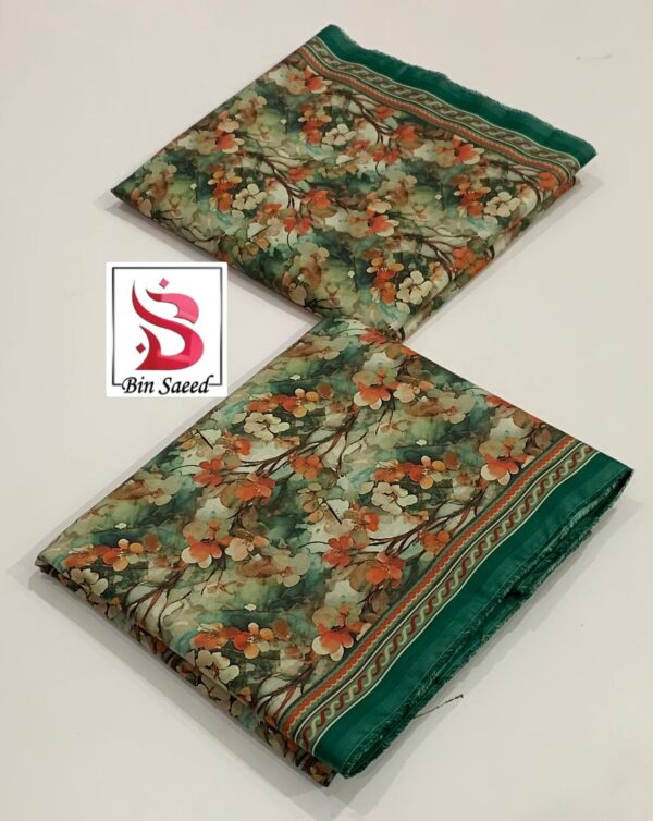 Printed & Unstitched BIN SAEED