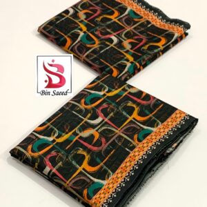 Printed & Unstitched BIN SAEED