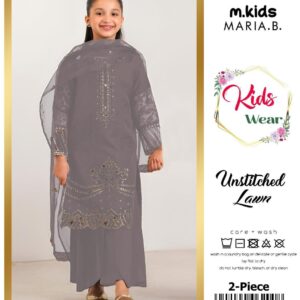 kids unstitched lawn suits Pakistan
