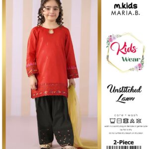 kids unstitched lawn suits Pakistan