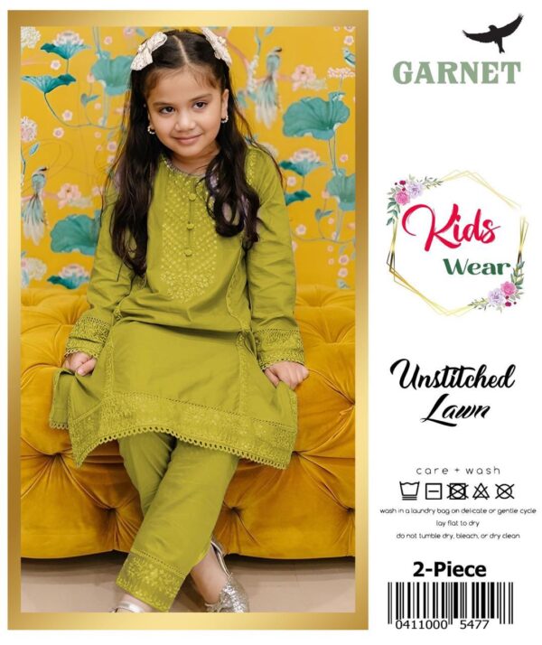 unstitched kids dresses 2025