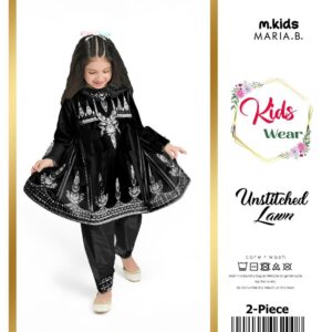 kids lawn dress unstitched