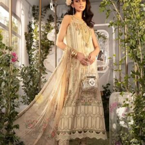 3 Piece Embroidered Lawn Suit for Women – Premium Quality