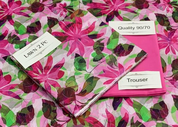 2 Piece Lawn Unstitched