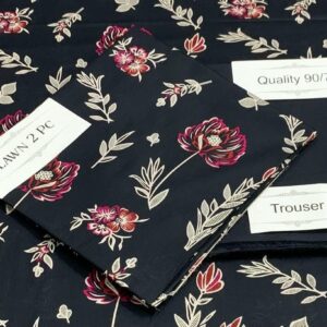 Latest 2PC Lawn Suit – Casual Wear with Digital Print Design