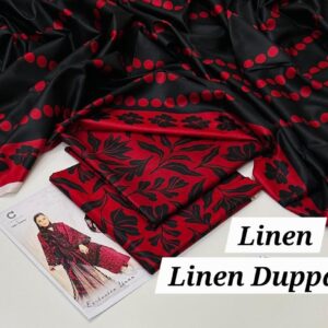 Designer Linen Suit for Ladies