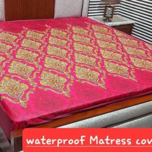 Fancy Printed Waterproof Mattress Fitted Bedsheet – Premium Quality & Stylish Designs
