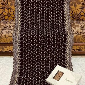 Designer velvet shawls
