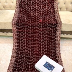Winter velvet shawls for women