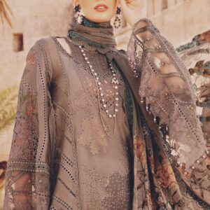 Heavy Embroidered Lawn Suit – Wedding Collection 2025
